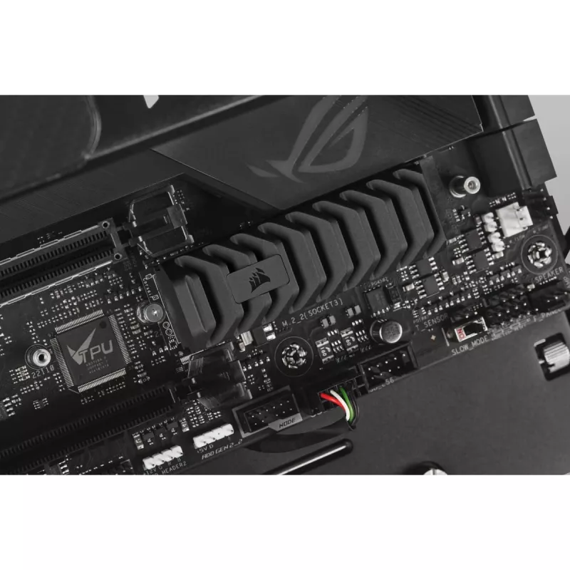 SSD disks Corsair MP600 PRO XT 8TB M.2 PCIe 4.0 NVMe, ar radiatoru