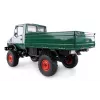 Radio vadāma automašīna Amewi Mercedes‑Benz Unimog 1:12 mērogā ar 4WD, zaļa