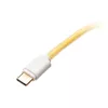 Ducky Premicord Afterglow spirālveida kabelis, USB Type-C uz Type-A - 1.8m