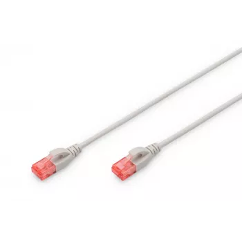 Tīkla kabelis ASSMANN Electronic DK-1617-010S RJ-45 Cat6 1 m pelēks
