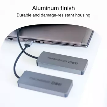 USB centrmezgls zaļa Cell HUB-GC-A4A — 4 portu USB-A 3.0 centrmezgls