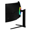 49 collu izliekts LED monitors Arozzi Nova — 5120 x 1440 Dual QHD, VA panelis, 4 ms, USB centrmezgls, VESA