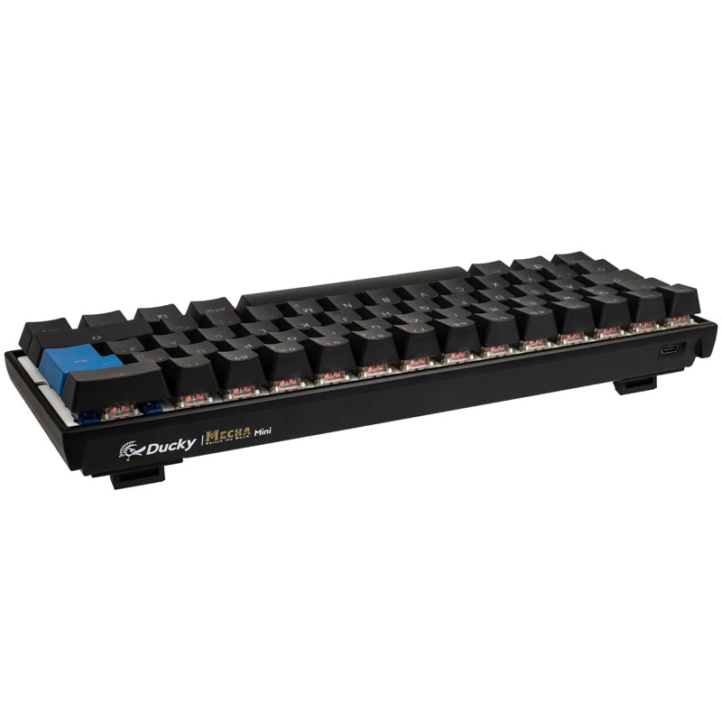Ducky Mecha Mini tastatūra pele iekļauta spēļu USB angļu valodā melna