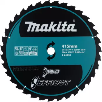Makita E-24848 zāģa asmens EFFICUT akumulatora ripzāģim HS013G griešanas platums 2,30 (E-24848)