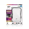 Ārējais HDD Silicon Power Armor A30 1TB USB 3.2 Gen 1, 2,5 collu HDD, balts, USB Type-A