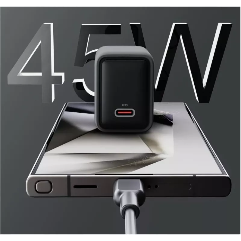 Comet sienas lādētājs 1xUSB-C PD 45W PA-C2