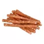 Suņu kārums PETITTO Sticks ar vistu un rīsiem 500 g — diētisks papildkārums, olbaltumvielas 23%, tauki 2,5%