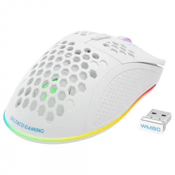 Spēļu pele Deltaco GAM-120-W RF Wireless USB Type-C