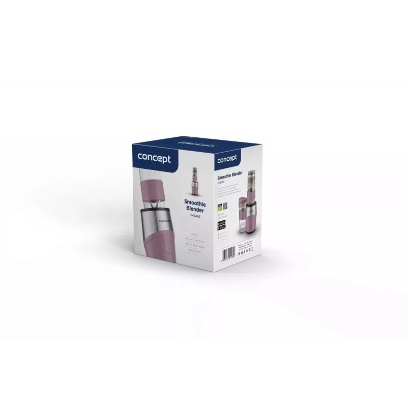 Smoothie blenderis SM3483 500 W piekūnaini rozā