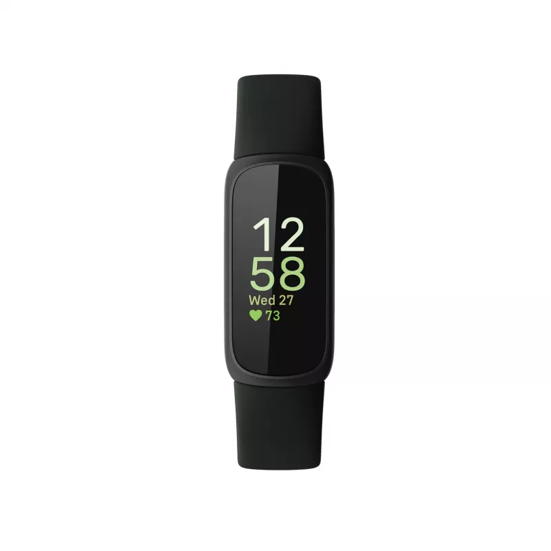 Rokassprādzes aktivitāšu izsekotājs Fitbit Inspire 3 Black