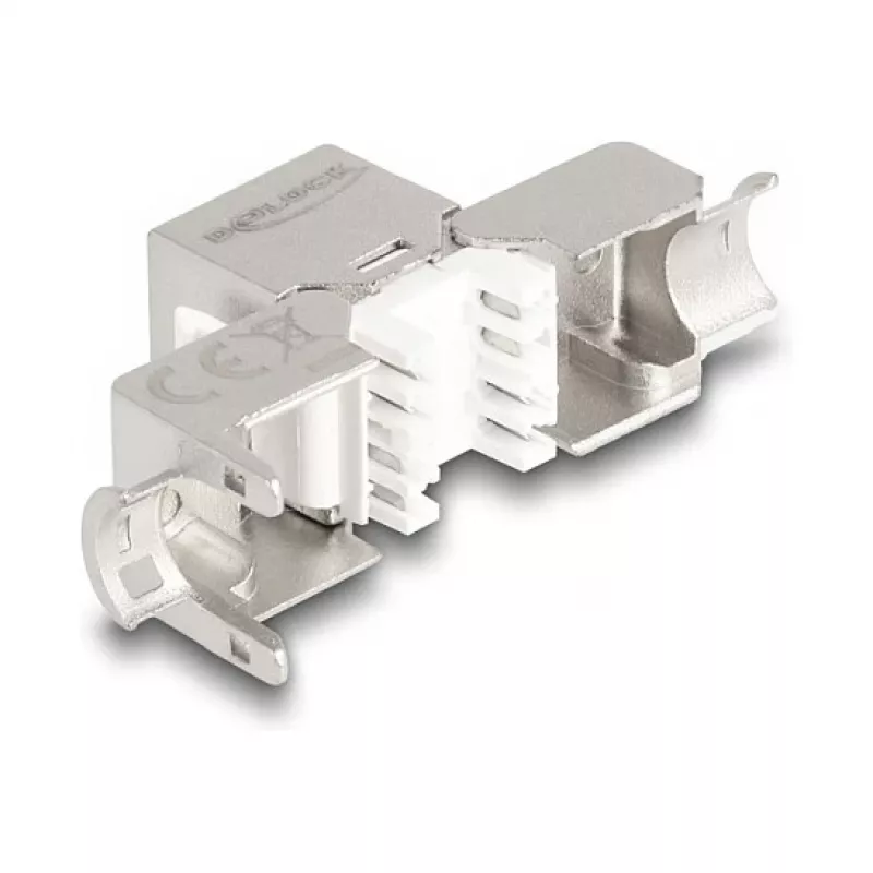 DeLOCK Keystone Module RJ45 spraudnis uz LSA Cat.6A plāns bez instrumentiem