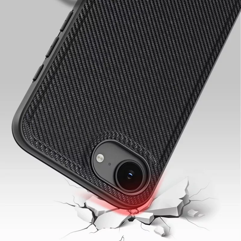 Nevox 2499 vāciņš iPhone 16e, melns, 15,5 cm