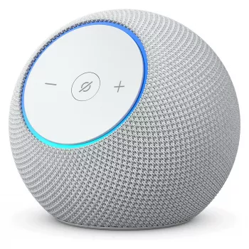 Amazon Echo Dot Max 2025 izlaidums - Glacier White - Bluetooth (B0DKLVWZPF)