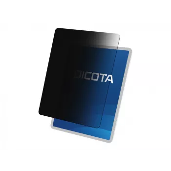 DICOTA Privātuma filtrs planšetdatoram - 2 virzienu - līmējošs - 13 collas - Melns - saderīgs ar Apple 13 collu iPad Pro (M4)