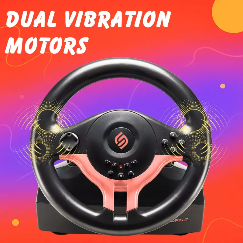 Subsonic Superdrive SV 250-S stūres rats Red Edition