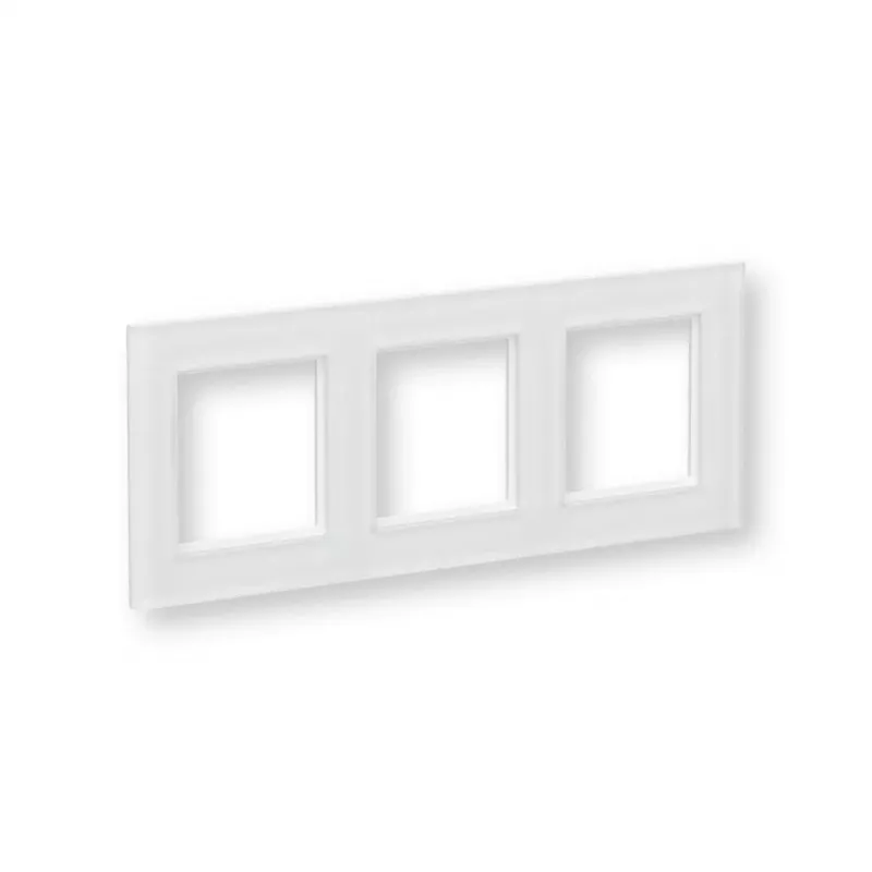 eQ-3 Homematic IP 162147A1 stikla rāmis, 3 vietu, balts