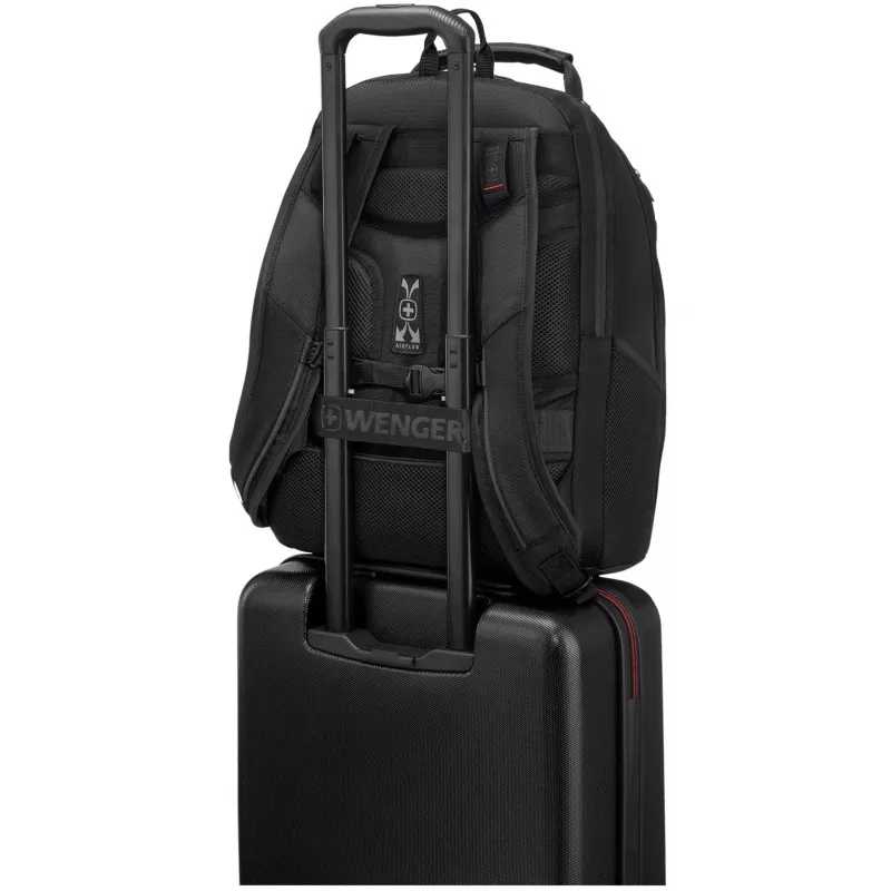 Wenger portatīvā datora soma Legacy Melns Series 16 collu ierīcēm (piemērota līdz 40,6 cm) 653629