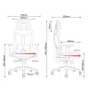 Ergonomisks premium klases krēsls Ergo Officer ER-414