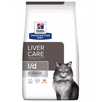 HILL'S Prescription Diet Liver Care - sausā kaķu barība - 1,5kg