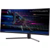 LC-Power LC-M34-UWQHD-165-C datora monitors 86,4 cm (34 inch) 3440 x 1440 pikseļi UltraWide Quad HD melns - sarkans (LC-M34-UWQHD-165-C)