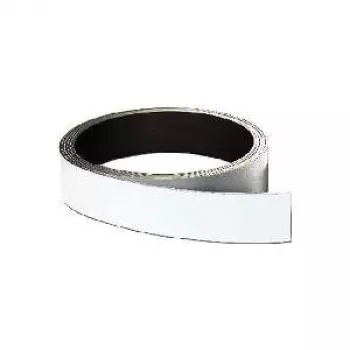 Magnetic Tape Franken LS40 40 mm x 10 m, 0.8 mm thickness, balta