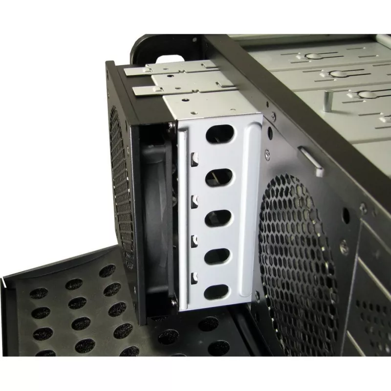 Servera korpuss Inter-Tech IPC 4U-4129L Rack Metallic Silver