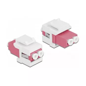 Keystone modulis LC Duplex kontaktligzda uz LC Duplex kontaktligzda DeLOCK 86818