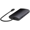 Satechi USB-C multiportu adapteris ST-P8KED — 6 pieslēgvietas, atbalsta 8K izšķirtspēju