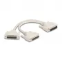 DELOCK seriālais kabelis bēšs 0,3 m DB-25 65959