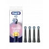 Oral-B iO Gentle Care nomaināmās birstes galviņas, melnas, 4 gab.