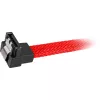SATA kabelis Sharkoon SATA 3 0,45m 7-pin Melns Sarkans