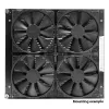 Radiatora sadalītājs Watercool MO-RA X-Splitter priekš Noctua NF-A20 ventilatoriem
