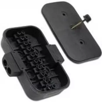 Sadales kārba IWH 019063 — 10 polu ūdensnecaurlaidīgs PVC korpuss