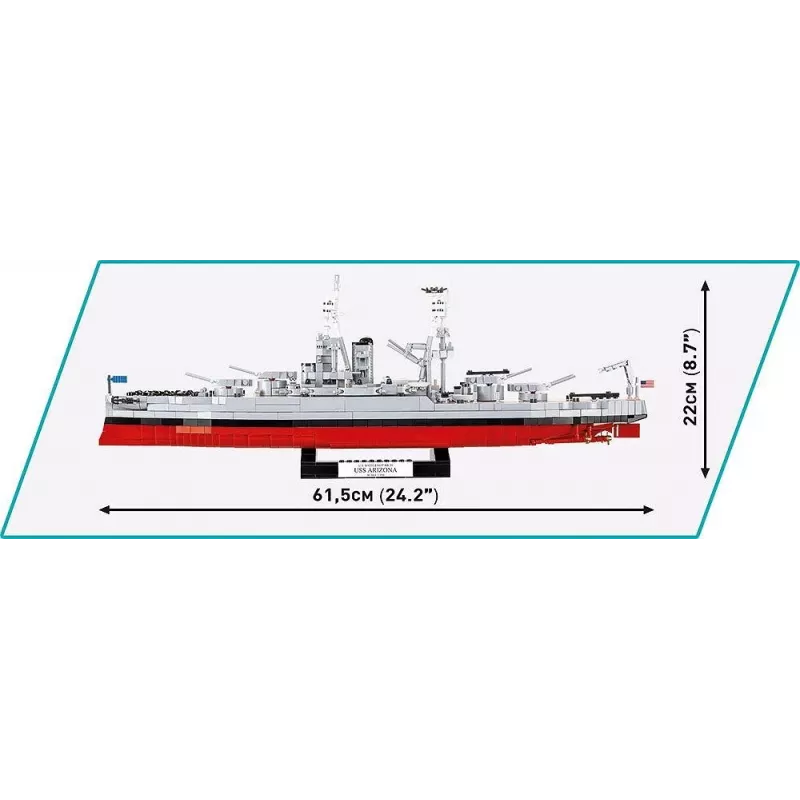 Bloki USS Arizona BB-39 2046 bloki