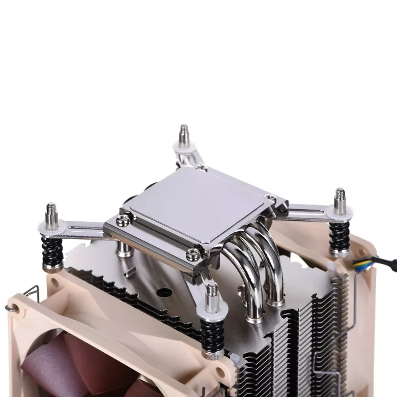 Procesora dzesētājs Noctua NH-U9DX i4, alumīnija heatsink ar diviem 92 mm ventilatoriem, augstums 125 mm, piemērots LGA 2011-v3