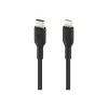 Lightning kabelis Belkin CAA004BT1MBK 1m melns