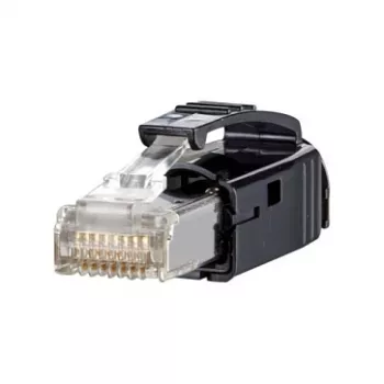 METZ CONNECT 1401505012-E E-DAT Industry IP20 spraudnis, melns - Kabelis - Tīkla kabelis