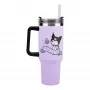 Paladone Hello Kitty Kuromi 900ml izolētā krūze ar salmiņu