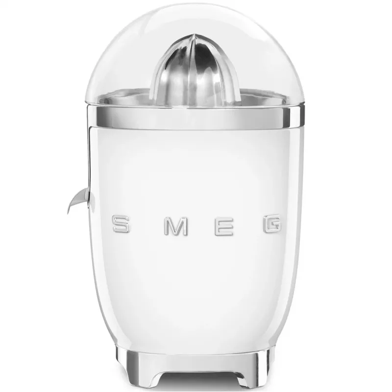 Elektriskā citrusaugļu prese Smeg CJF11WHEU 70 W balta nerūsējošais tērauds