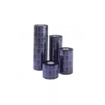 Zebra 2100 High-Performance Wax termolente 450 m Melna
