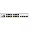 Pārvaldīts komutators Cisco Catalyst 1300-16P-4X 16 portu GE PoE 4x10GE SFP+