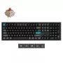 Mehāniskā tastatūra Keychron Q6 Ultra 8K — Pilna izmēra (100%), USB + RF bezvadu + Bluetooth, RGB, Melna