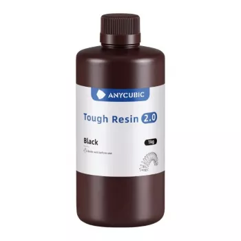 Fotopolimēra sveķi AnyCubic Tough Resin 2.0 Melna 1 kg SRX2BK-101A