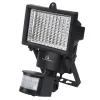 Maclean MCE442 saules lampa LED prožektors ar kustības sensoru, prožektors uzstādīšanai pie sienas, krēslas sensors, IP44, 6W, 6000K