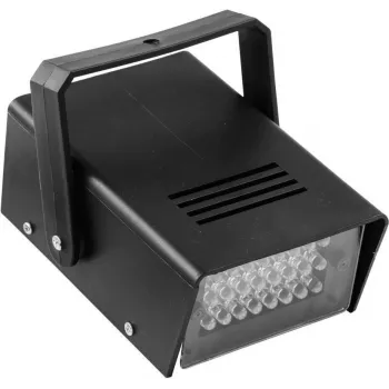 Stroboskops EUROLITE 52200648 balts — kompakts disko stroboskops