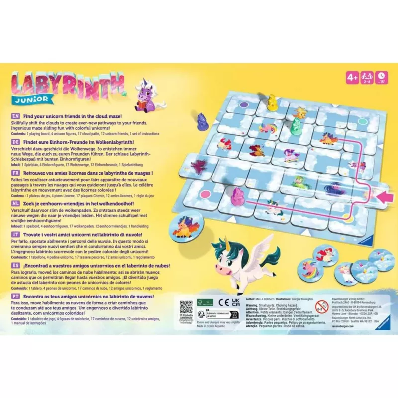 Galda spēle Ravensburger 23046 — uz flīzēm balstīta ģimenes spēle, 15 min spēles laiks, vecumam 4+