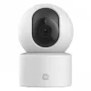 IP drošības kamera Xiaomi Smart Camera C201 — Iekštelpu sfēriska 2MP 1920x1080, 110° redzes lauks, pagrieziens 360°, slīpums 0–108°, Wi‑Fi, IR 940 nm