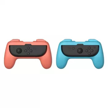 Controller grip Subsonic Joy-Cons comfort grip Switch & Switch 2 Pink Turquoise