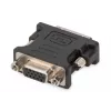 Assmann DVI adapteris. DVI(24+5) - HD15 vīrišķais/siev. DVI-I duālā saite. bl (AK-320504-000-S)