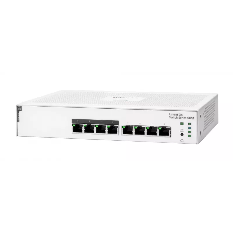 HPE Aruba Networking Instant On slēdzis 8 portu Gigabit CL4 PoE 65W 1830